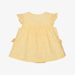 Mayoral Newborn-Girls Sunny Floral Cotton Dress | Childrensalon Outlet