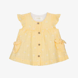 Mayoral Newborn-Girls Sunny Floral Cotton Dress | Childrensalon Outlet