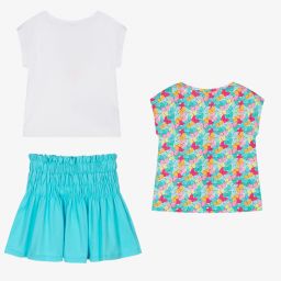 Mayoral-Комплект с футболками и юбкой для девочек | Childrensalon Outlet