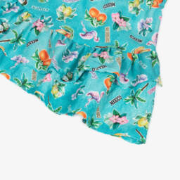 Mayoral-Тропический бирюзовый наряд для девочек | Childrensalon Outlet