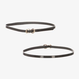 Mayoral-Girls White & Black Tropical Print Dress | Childrensalon Outlet