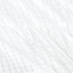 Mayoral-Girls White Cotton Dress | Childrensalon Outlet