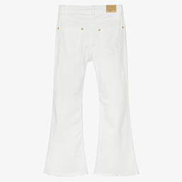 Mayoral-Белые джинсы-клеш | Childrensalon Outlet