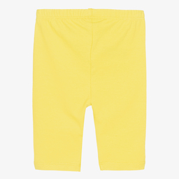 مايورال-ليغنغز أطفال بناتي قطن جيرسي لون أصفر | Childrensalon Outlet