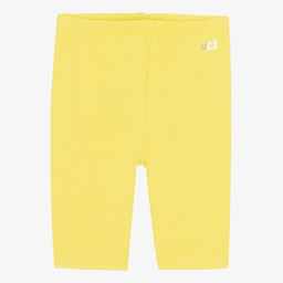 مايورال-ليغنغز أطفال بناتي قطن جيرسي لون أصفر | Childrensalon Outlet