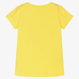 Mayoral-Girls Yellow Lemonade T-Shirt | Childrensalon Outlet
