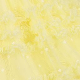 Mayoral-تنورة تول لون أصفر | Childrensalon Outlet