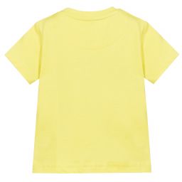 Mayoral-Зеленая хлопковая футболка с принтом Seaside | Childrensalon Outlet