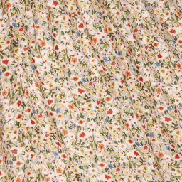 Mayoral-Grey Floral Viscose Dress | Childrensalon Outlet