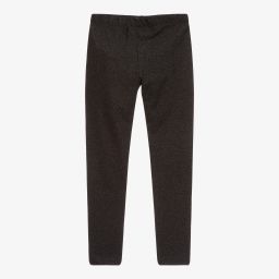 Mayoral-Grey Leopard Print Leggings | Childrensalon Outlet