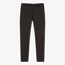 Mayoral-Grey Leopard Print Leggings | Childrensalon Outlet