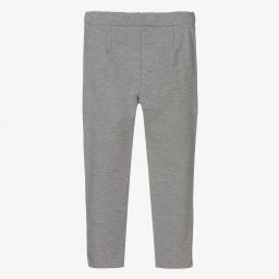 Mayoral-Grey Milano Jersey Trousers | Childrensalon Outlet