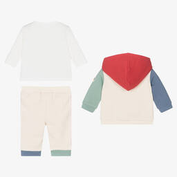 Mayoral-Топ и кремовый спортивный костюм из хлопка | Childrensalon Outlet