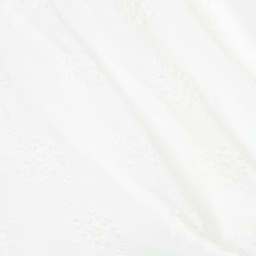 Mayoral-Кремовое хлопковое платье с вышивкой | Childrensalon Outlet