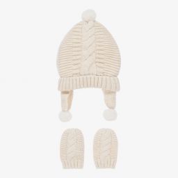 Newborn hat and mittens hot sale