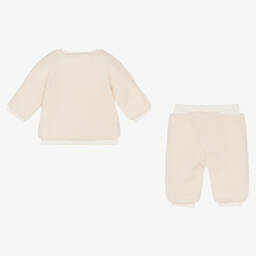 Mayoral-Кремовый топ и штанишки из плюшевого флиса | Childrensalon Outlet