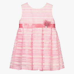 Mayoral-Little Girls' Pink Organza Delight | Childrensalon Outlet