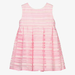 Mayoral-Little Girls' Pink Organza Delight | Childrensalon Outlet