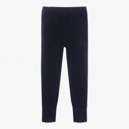 Mayoral-Синие трикотажные легинсы | Childrensalon Outlet