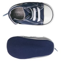 Mayoral Для новорожденных-Navy Blue Pre-Walker Shoes | Childrensalon Outlet