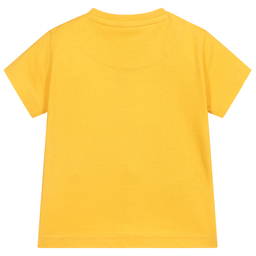Mayoral-Желтая хлопковая футболка | Childrensalon Outlet