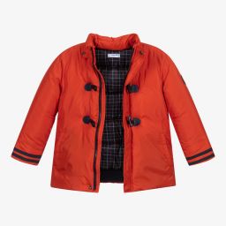 Mayoral-Orange Padded Duffle Coat | Childrensalon Outlet