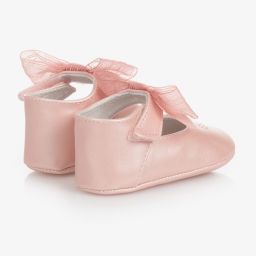 Mayoral Для новорожденных-Розовые пинетки с бантиками | Childrensalon Outlet