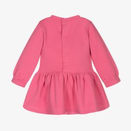 مايورال-فستان قطن جيرسي لون زهري | Childrensalon Outlet