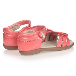 مايورال-صندل جلد صناعي لون زهري للبنات | Childrensalon Outlet