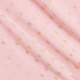 Mayoral-Pink & Gold Chiffon Blouse | Childrensalon Outlet