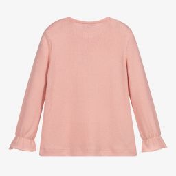 Mayoral-Pink & Grey Fox Leggings Set | Childrensalon Outlet