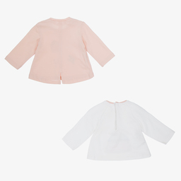 Mayoral Для новорожденных-Розовый и кремовый топы (2шт.) | Childrensalon Outlet