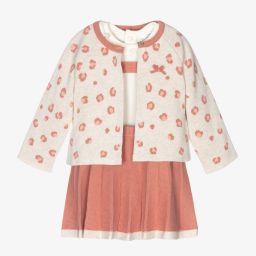 Mayoral Для новорожденных-Комплект с розовой трикотажной юбкой для малышей | Childrensalon Outlet