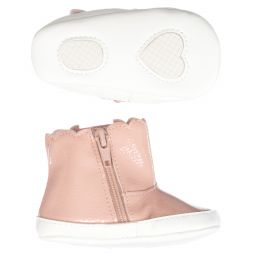 Mayoral Newborn-Pink Patent Pre-Walker Boots | Childrensalon Outlet