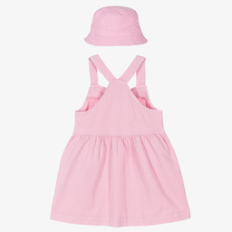 Mayoral-Розовый сарафан и шапочка | Childrensalon Outlet