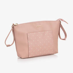 مايورال-حقيبة لعربة الدفع جلد صناعي لون زهري (32 سم) | Childrensalon Outlet