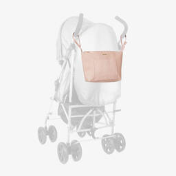 مايورال-حقيبة لعربة الدفع جلد صناعي لون زهري (32 سم) | Childrensalon Outlet