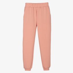 Mayoral-Pink Soft Neoprene Joggers | Childrensalon Outlet