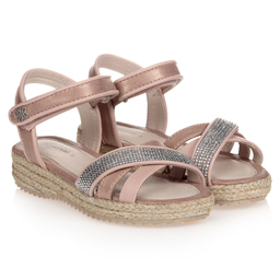 Mayoral-Розовые сандалии на танкетке | Childrensalon Outlet