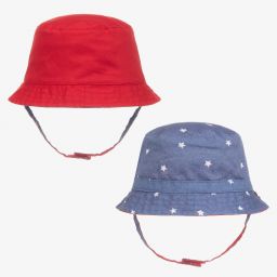 Mayoral Для новорожденных-Красная и синяя панамы для малышей | Childrensalon Outlet