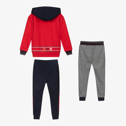 Mayoral-Red, Blue & Grey Tracksuit | Childrensalon Outlet