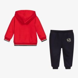 Mayoral-Красно-синий спортивный костюм | Childrensalon Outlet