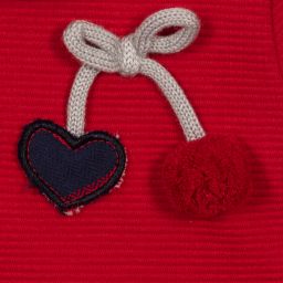 مايورال Newborn-فستان قطن جيرسي كاروهات لون أحمر | Childrensalon Outlet