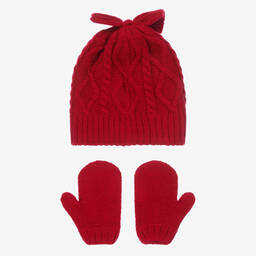 Mayoral-Красный комплект с шапкой | Childrensalon Outlet