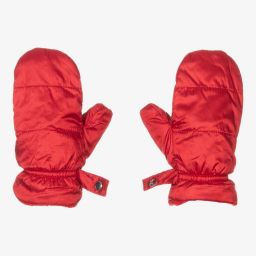 Mayoral-Red Hooded Puffer Coat | Childrensalon Outlet