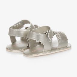 Mayoral Для новорожденных-Серебристые сандалии с котами | Childrensalon Outlet