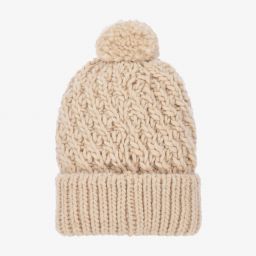 Mayoral-Бежевая шапка для подростков | Childrensalon Outlet