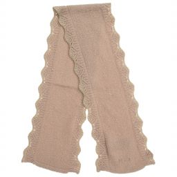 Mayoral-Teen Beige Knitted Hat Set  | Childrensalon Outlet