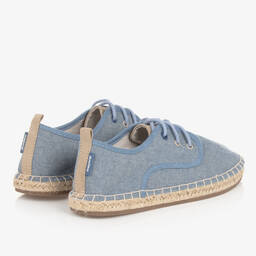 Mayoral-اسبادريل بأربطة كانفاس لون أزرق للمراهقين | Childrensalon Outlet