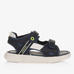 Mayoral-صندل بشريط لاصق لون كحلي للمراهقين | Childrensalon Outlet